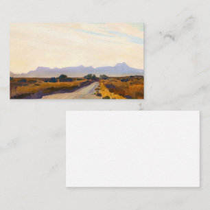 Desert Autumn by Maynard Dixon Business Card
