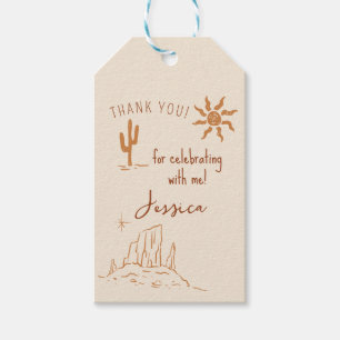 Desert Bachelorette favour tag