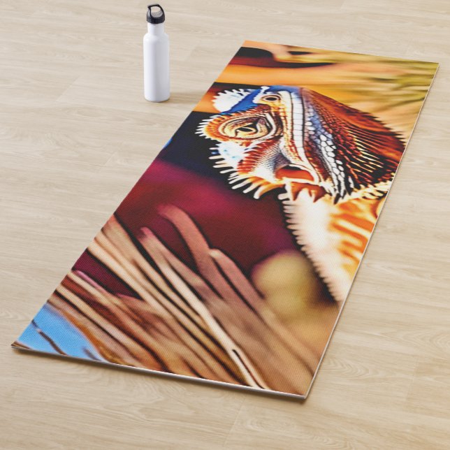 Desert Bearded Dragon Yoga Mat (In Situ)