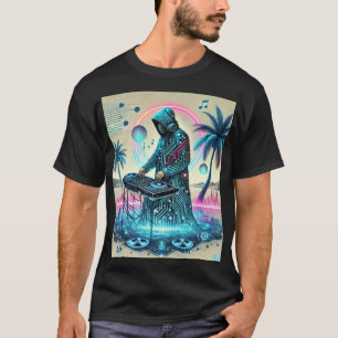 Desert Beats: The Nomadic DJ T-Shirt