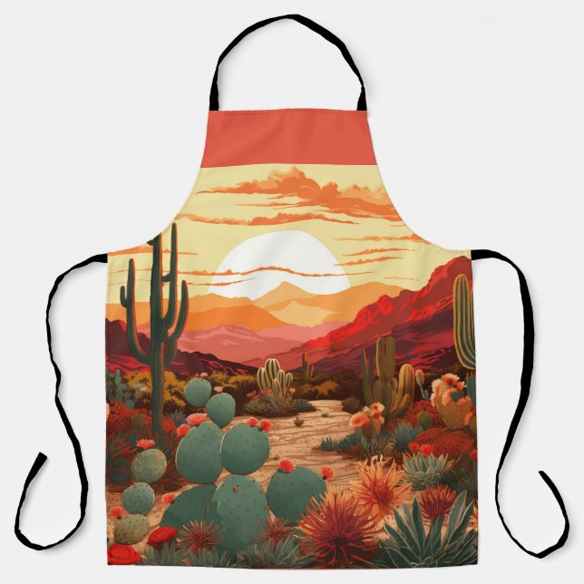 DESERT BEAUTY #1 APRON (Front)