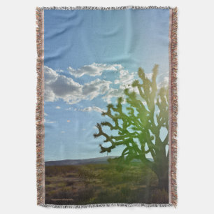 Desert Beauty Throw Blanket