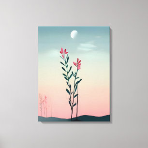 Desert Bloom Canvas Print