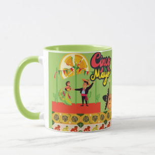 Desert Bloom Fiesta lime Mug