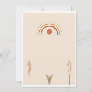Desert Bloom Invitation