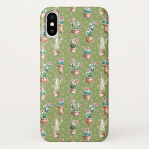 Desert Bloom Step   Green Pattern Case-Mate iPhone Case
