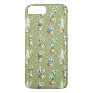 Desert Bloom Step   Green Pattern Case-Mate iPhone Case