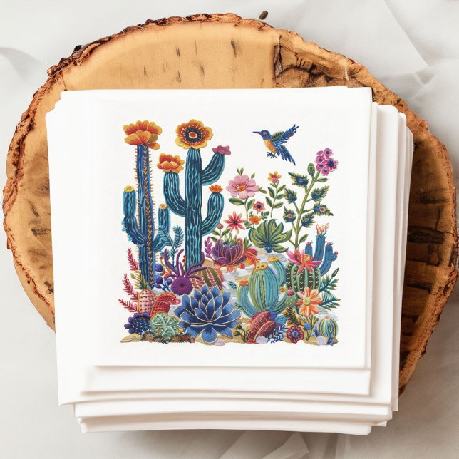 Desert Blooms Blossom Oasis Napkin (Creator Uploaded)