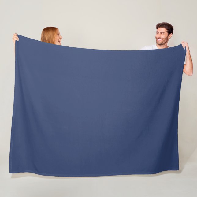 Desert Blue Fleece Blanket (In Situ)