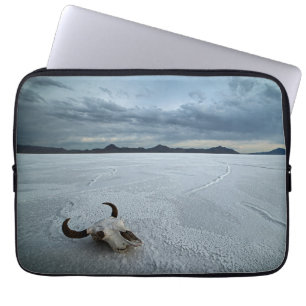 Desert   Bonneville Salt Flats Utah Laptop Sleeve
