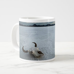 Desert   Bonneville Salt Flats Utah Large Coffee Mug