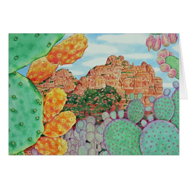 Desert Cacti (Front Horizontal)