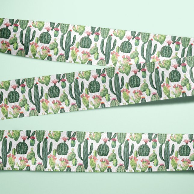 Desert Cacti | Desert Theme Satin Ribbon (Creator Uploaded)