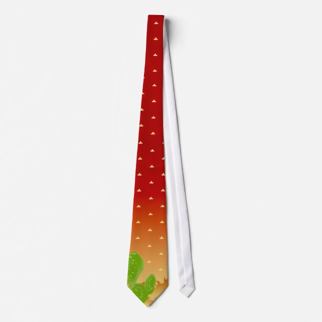 Desert Cacti Tie (Front)