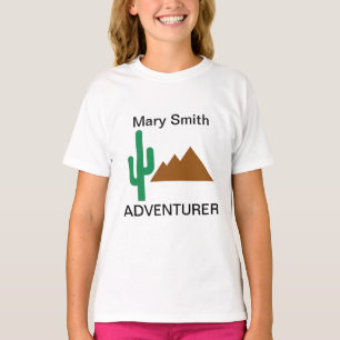 Desert Cactus and Mountain T-Shirt