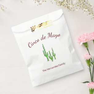 Desert Cactus Cinco de Mayo Fiesta Party Favour Bags
