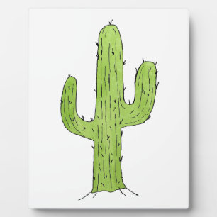 Desert Cactus Desert Plants Cactus Tree Design Plaque