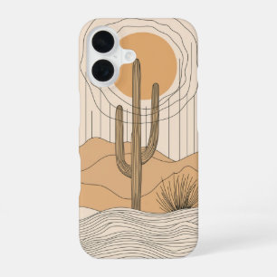 Desert Cactus Mirage Phone Case