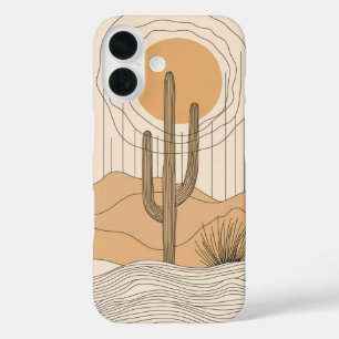 Desert Cactus Mirage Phone Case