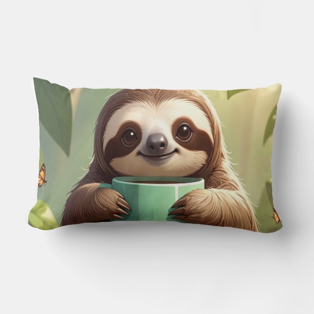 Desert Cactus Pillow - Boho Southwest Decor Cushio (Front)