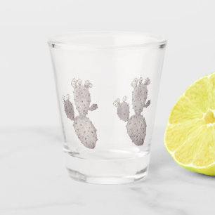 Desert Cactus Shot Glass
