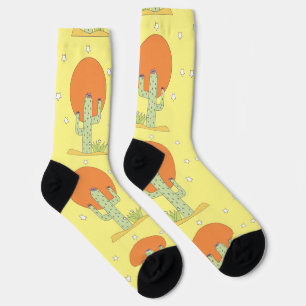 Desert Cactus Sun Thunder_Cove Socks
