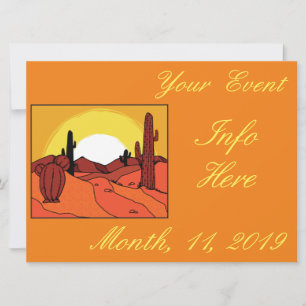 Desert Cactus Sunset Thunder_Cove