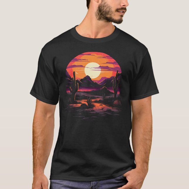 Desert Cactus T-Shirt (Front)