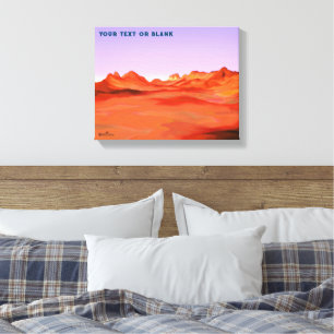 Desert Calm Canvas Print