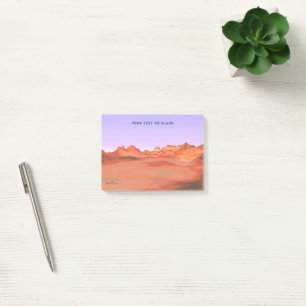Desert Calm Post-it Notes