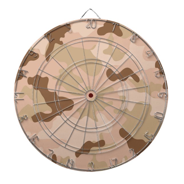 Desert Camo Dartboard (Front)