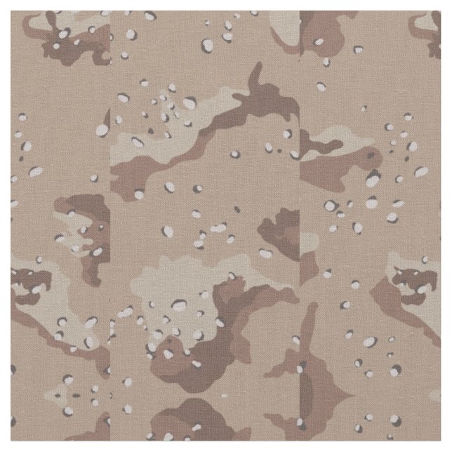 Desert Camo Military Camouflage Armed Forces Fabric (Close Up)