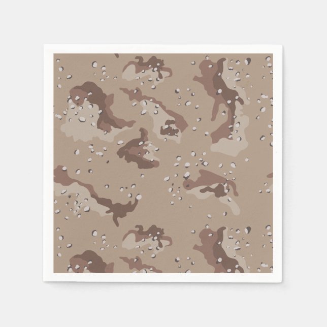 Desert Camo Napkin (Front)
