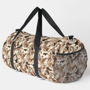Desert Camo Print Duffle Bag