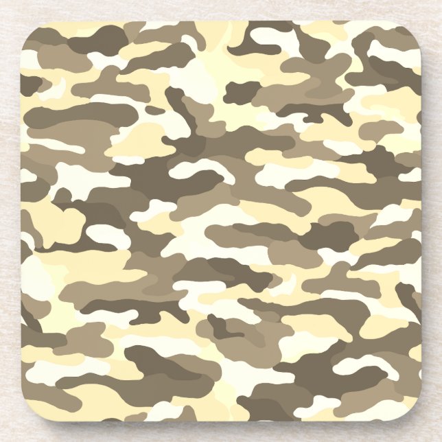 Desert Camouflage Coaster (Front)