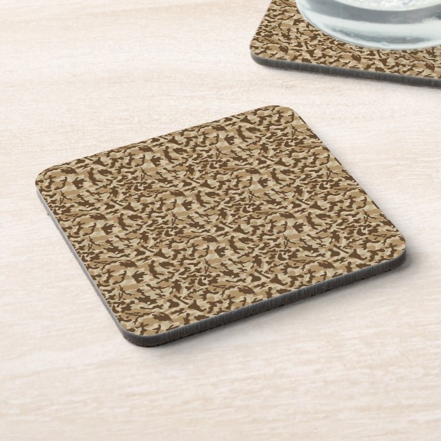 Desert Camouflage Coaster (Left Side)