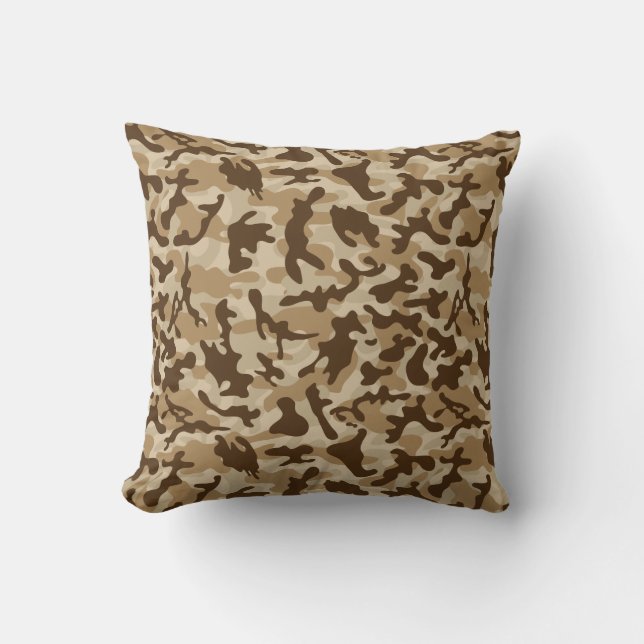 Desert Camouflage   Cushion (Front)