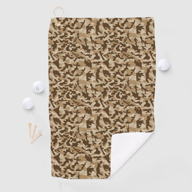 Desert Camouflage  Golf Towel (InSitu)
