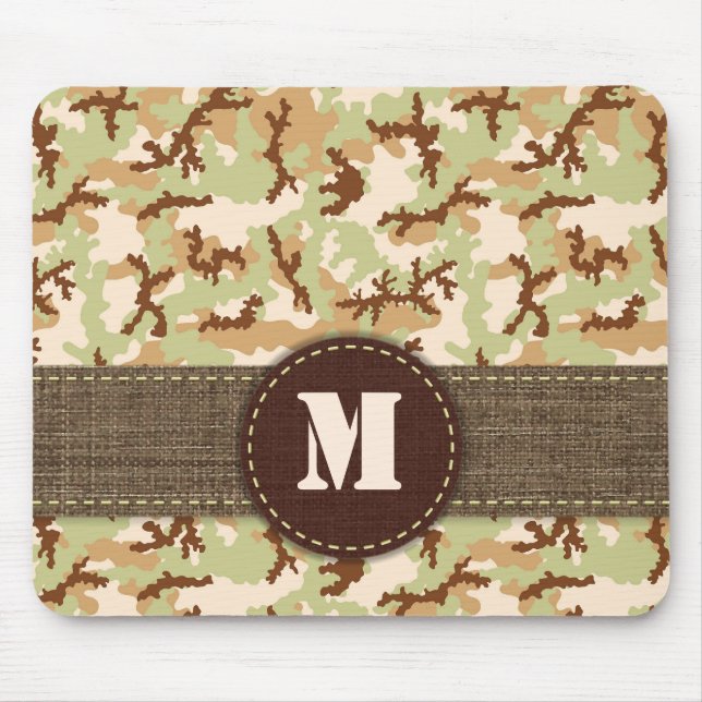 Desert camouflage mouse pad (Front)