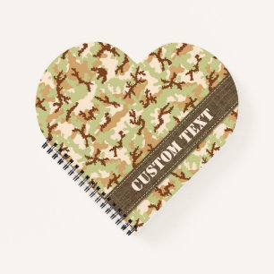 Desert Camouflage Notebook