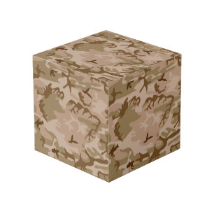 Desert Camouflage Pattern, Military Pattern, Army Cube