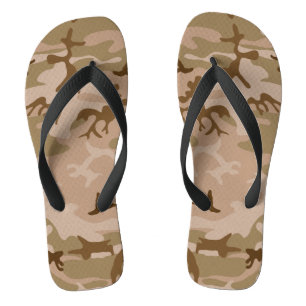 Desert Camouflage Pattern, Military Pattern, Army Jandals