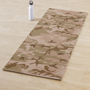 Desert Camouflage Pattern, Military Pattern, Army Yoga Mat