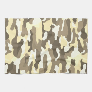 Desert Camouflage Tea Towel