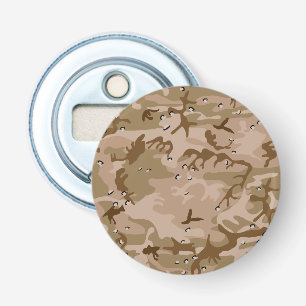 Desert Camouflage With Pebbles, Military, Army Bottle Opener