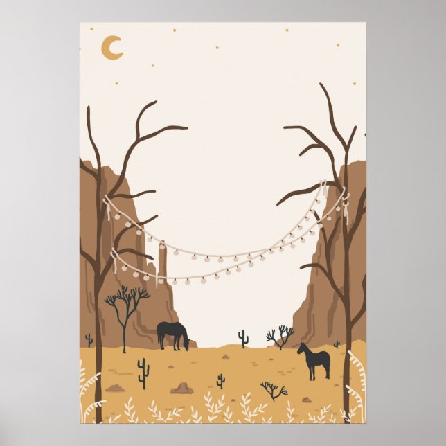 Desert Canyon Poster (Front)