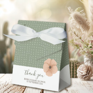 Desert Chic Baby Shower Favour Boxes