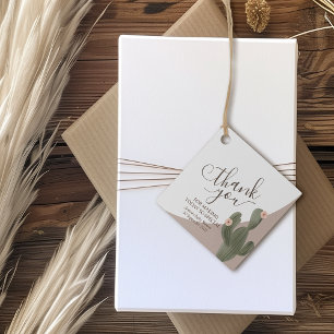 Desert Chic Baby Shower Favour Tags