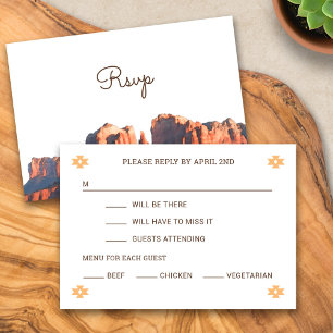 Desert Chic Sedona Response Card