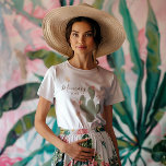Desert Chic T-shirt<br><div class="desc">Desert Chic T-shirt - Let us take the prickles out of your fashion choices with this “sand-tastic” desert chic themed t shirt. Bring on the desert boho vibes with this warming and stylish design. Featuring dry florals and cacti accentuated with very tasteful soft green and pink tones. So hold on...</div>